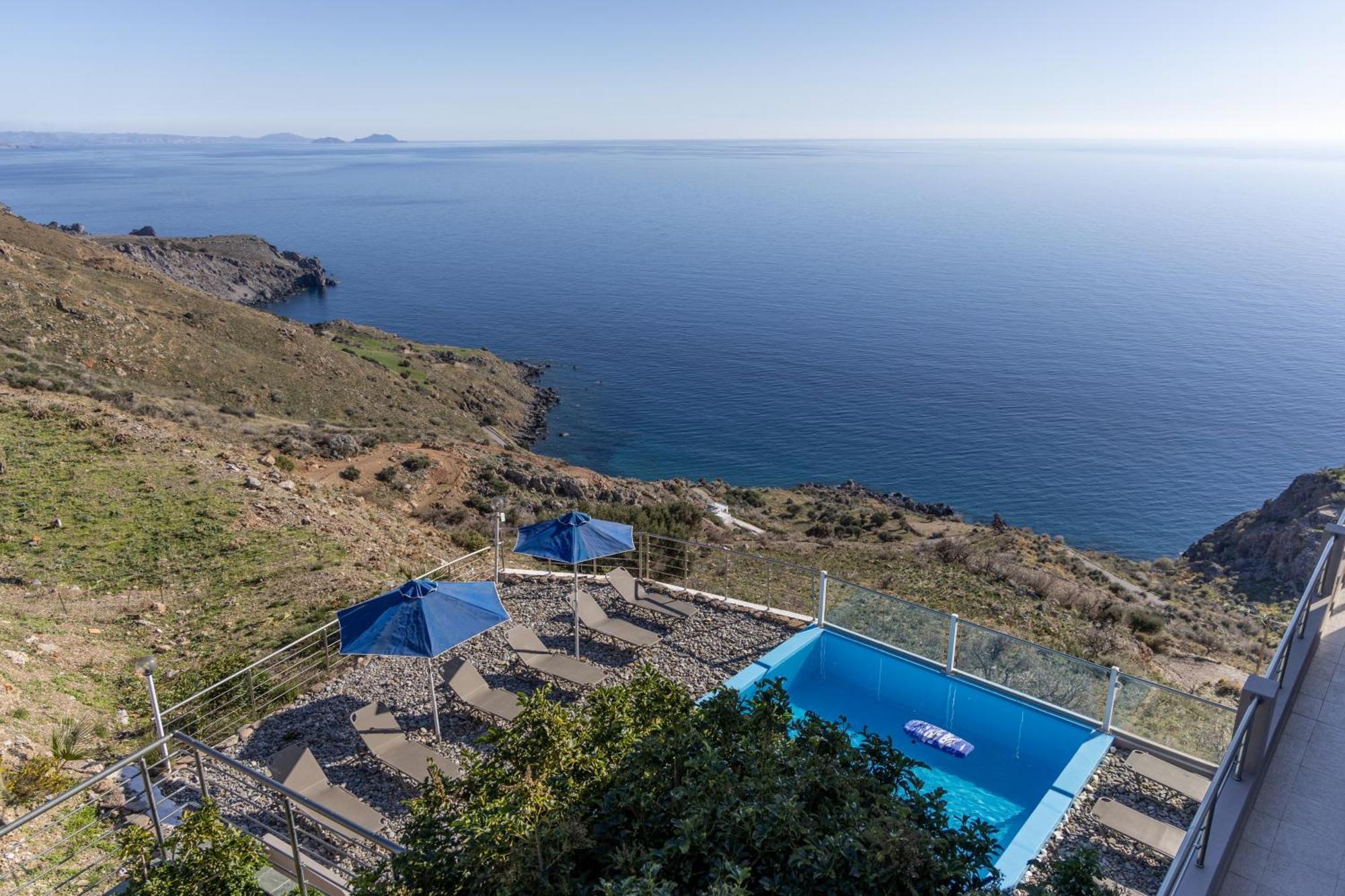 Akrotiri Panorama- Luxury Rental Apartments With Sea View Rodakino Eksteriør billede