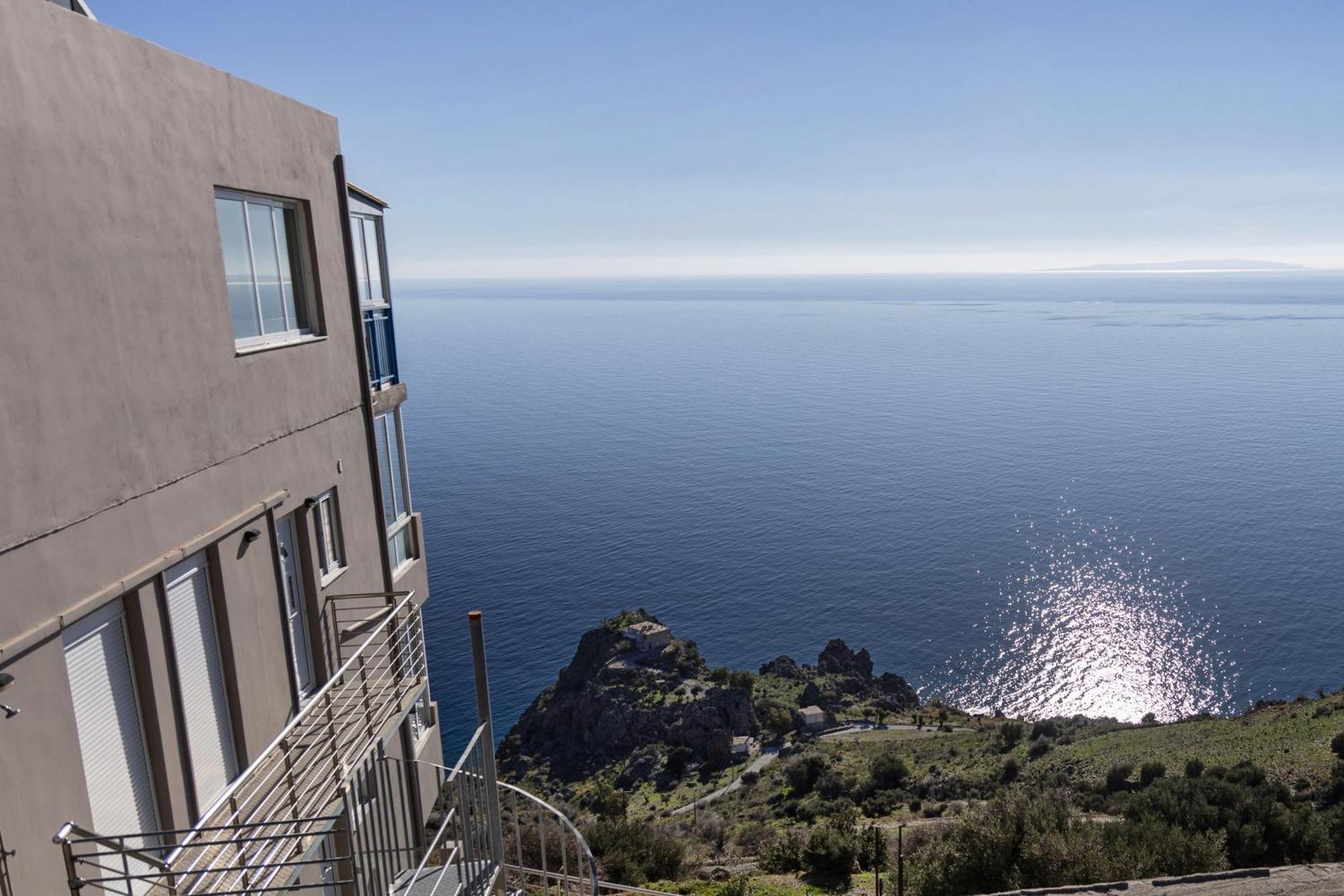 Akrotiri Panorama- Luxury Rental Apartments With Sea View Rodakino Eksteriør billede