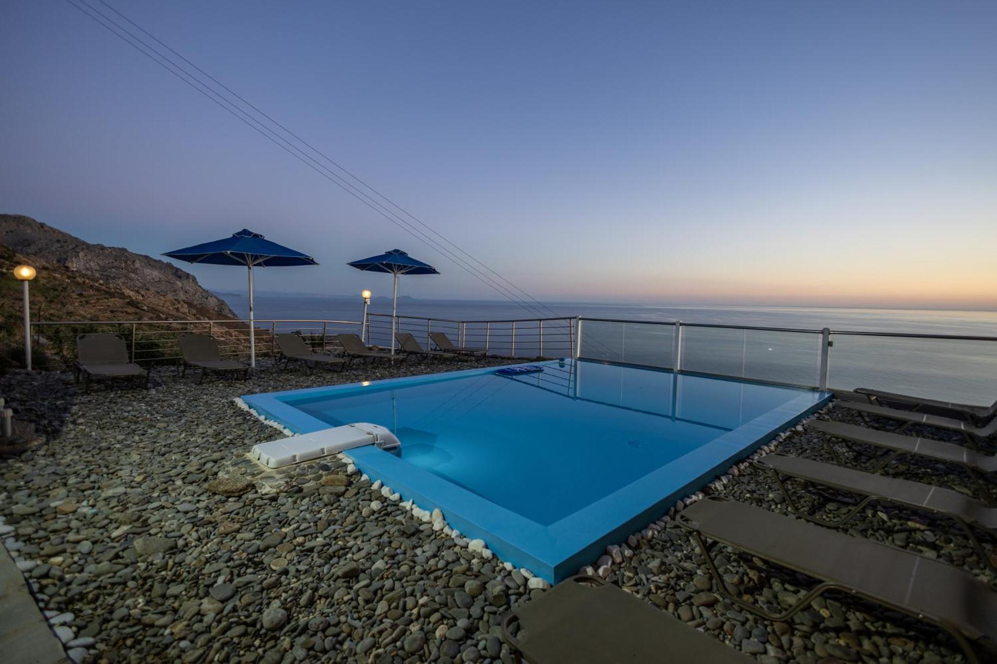 Akrotiri Panorama- Luxury Rental Apartments With Sea View Rodakino Eksteriør billede