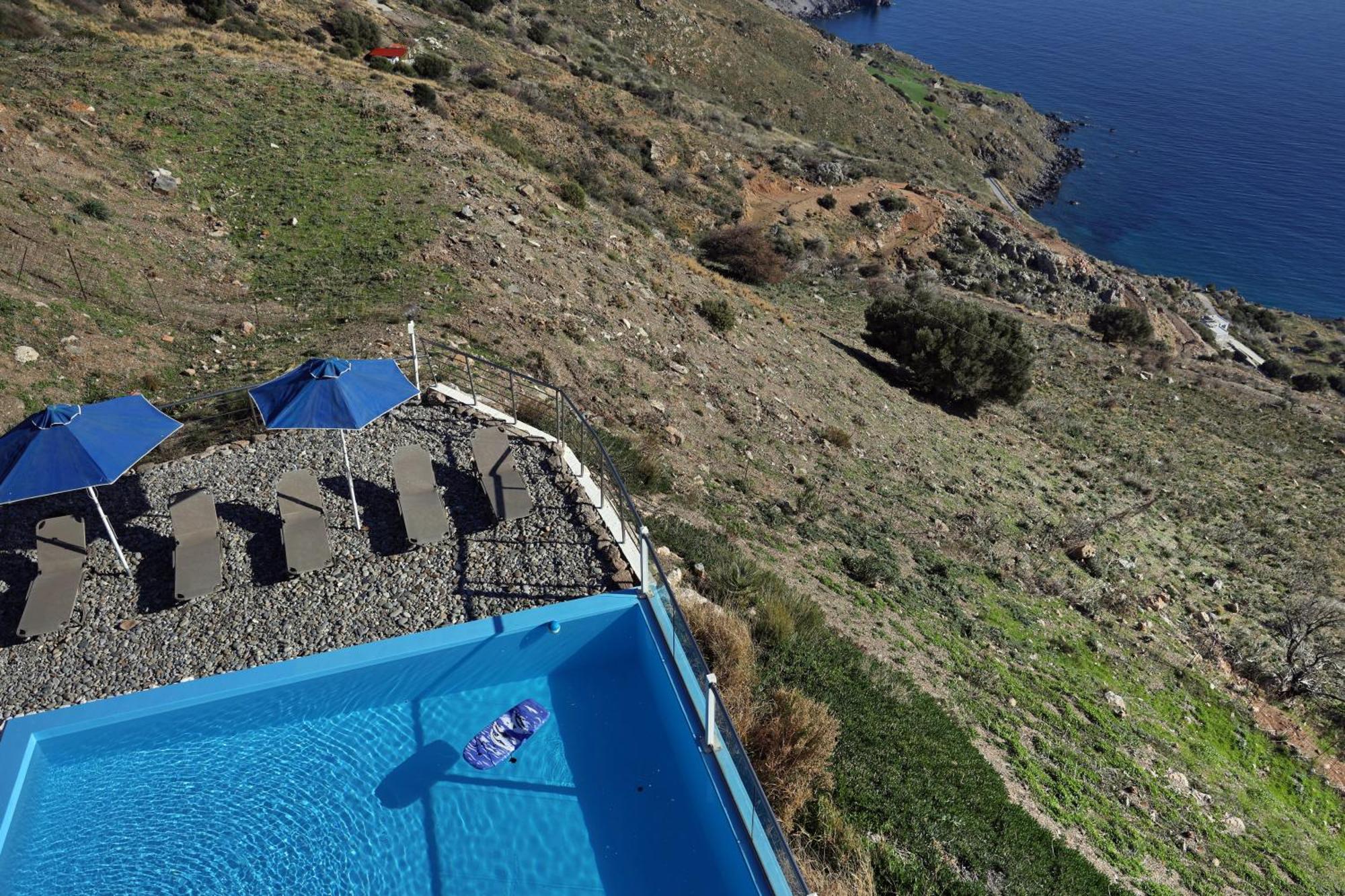 Akrotiri Panorama- Luxury Rental Apartments With Sea View Rodakino Eksteriør billede