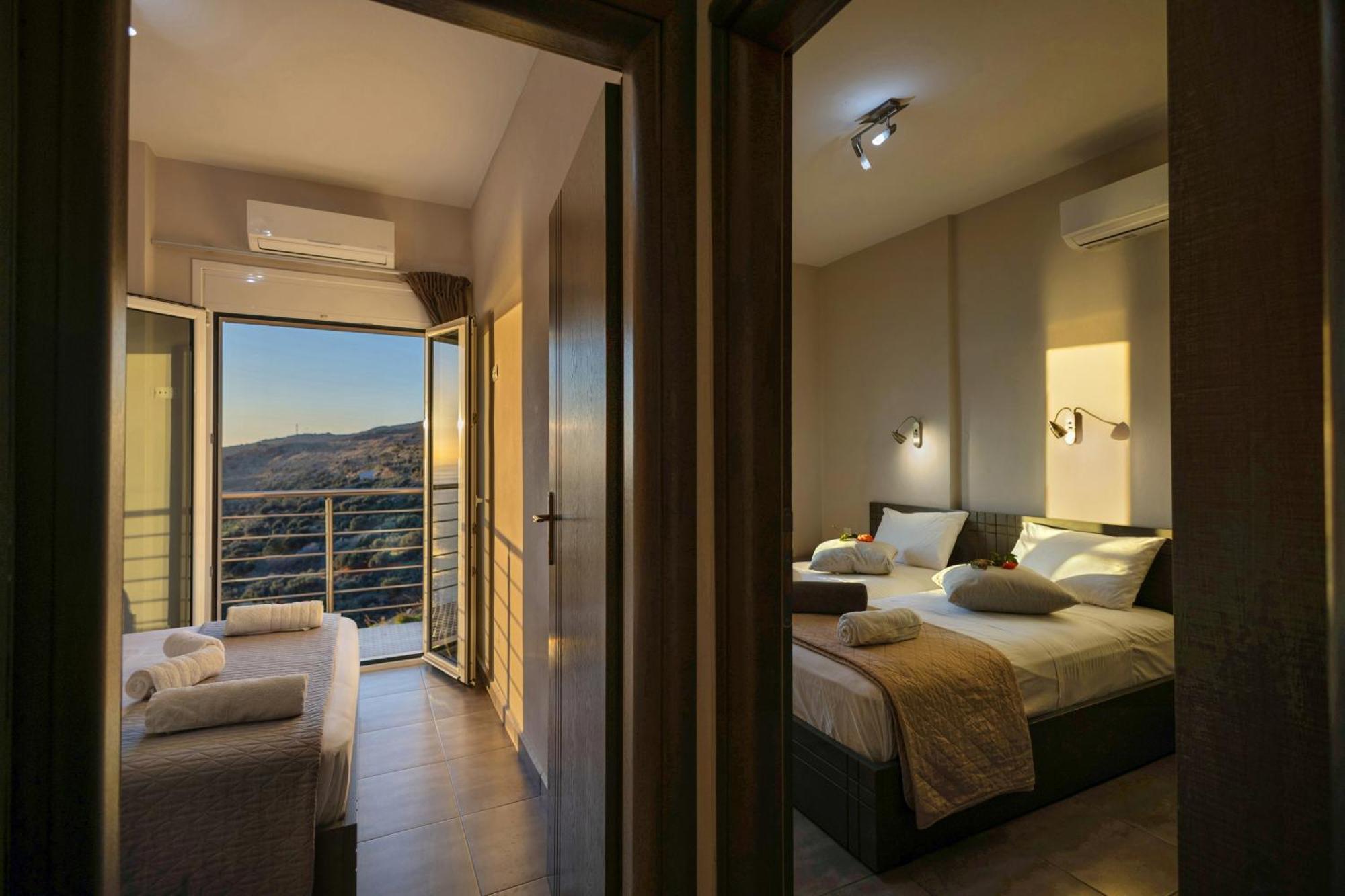 Akrotiri Panorama- Luxury Rental Apartments With Sea View Rodakino Eksteriør billede