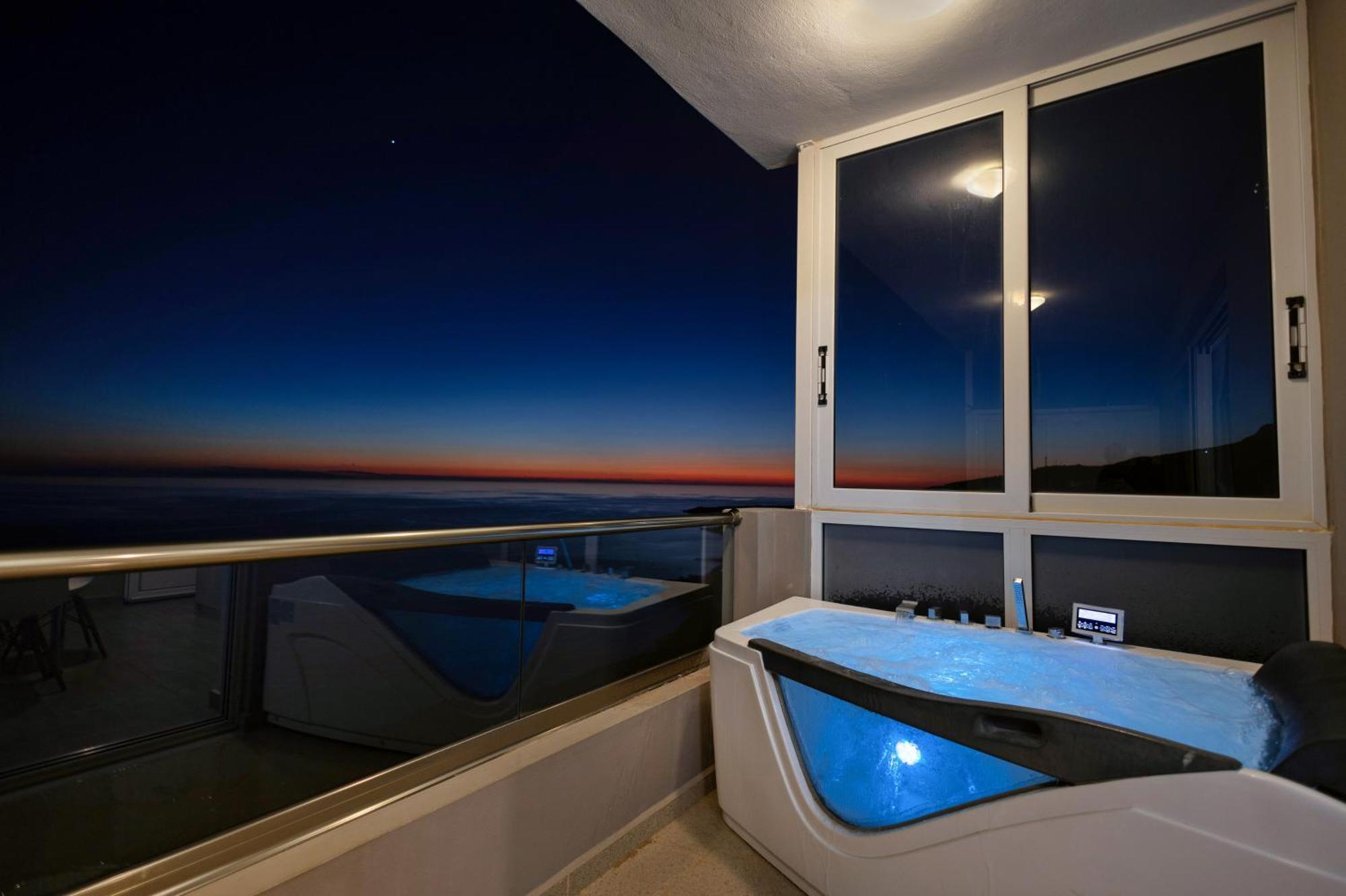 Akrotiri Panorama- Luxury Rental Apartments With Sea View Rodakino Eksteriør billede