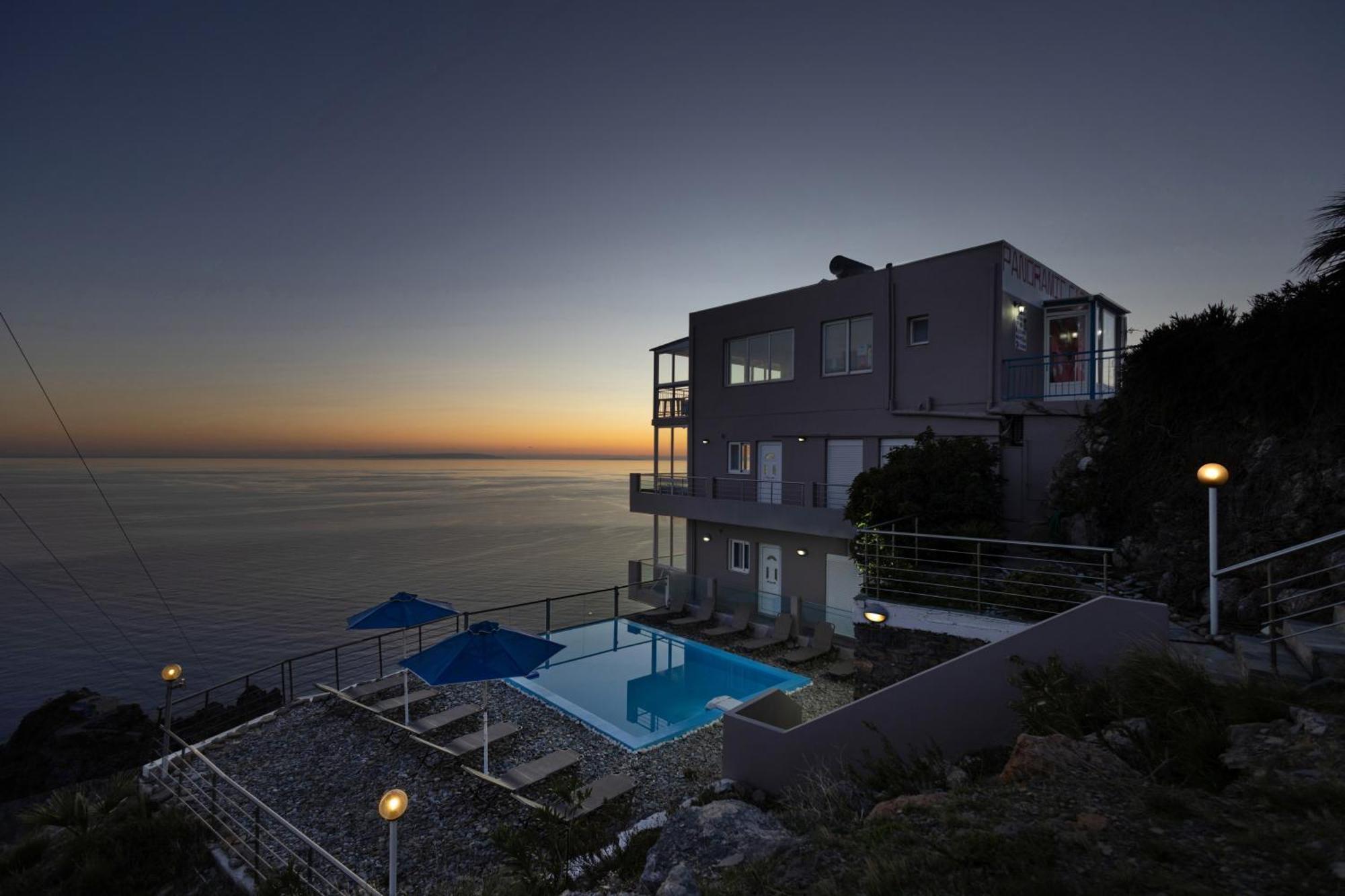 Akrotiri Panorama- Luxury Rental Apartments With Sea View Rodakino Eksteriør billede