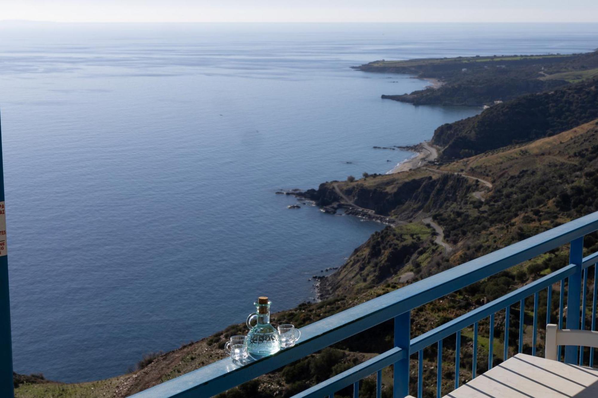 Akrotiri Panorama- Luxury Rental Apartments With Sea View Rodakino Eksteriør billede