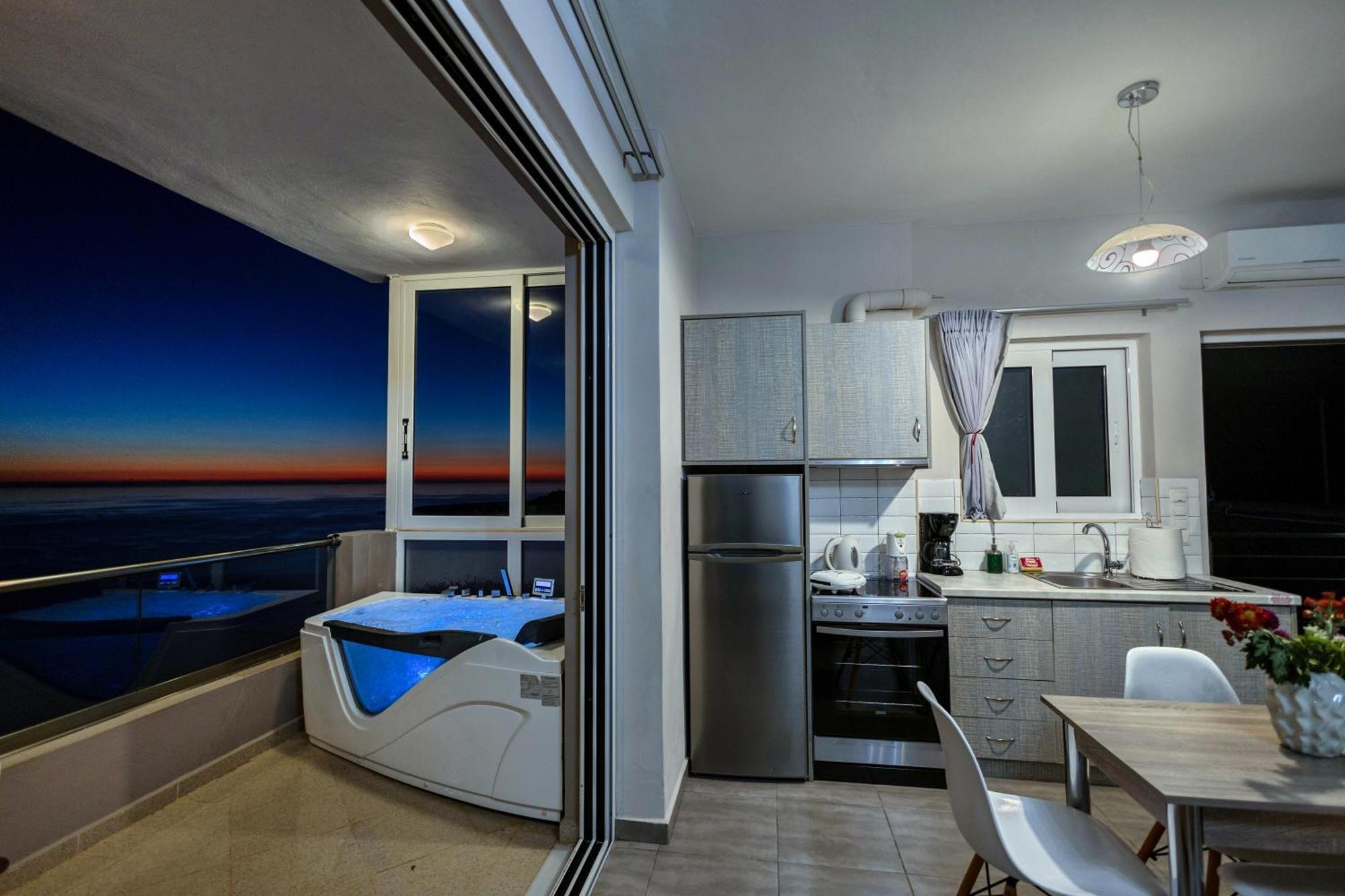 Akrotiri Panorama- Luxury Rental Apartments With Sea View Rodakino Eksteriør billede